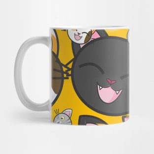 Cute Cat Pattern Design Mug